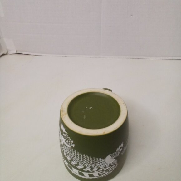 Silver Springs State Park Mug Etched Alligator 4" Green White Florida - Picture 9 of 10